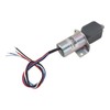 12V Electric Exhaust Solenoid High Accuracy Anti Interference 4 Wire