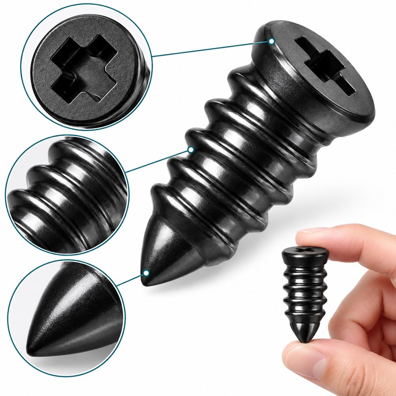 10–30 Pcs Car Tire Repair Rubber Nails – Universal Puncture