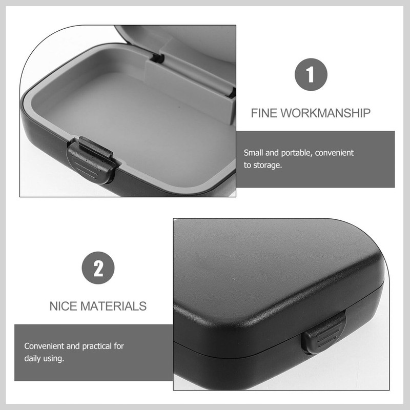 Beavorty Hearings Aid Case Hard Portable Earphone Protective Case Hearings