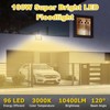 Fynokst 100 W LED Floodlight Outdoor, 1 x Spotlight 3000
