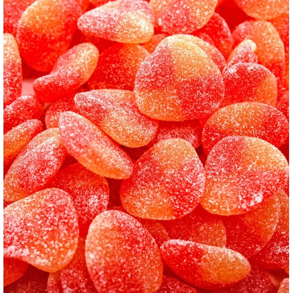 Haribo Gummi Candy, Peaches, 2.5-Pound Bulk Bag