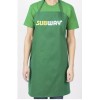 Subway 1-PACK Subway Green Full Apron Restaurant Uniform Employee Crew,
