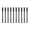10 Pack Black 2-3/8" Long Break Away Screws Hardware Cutting