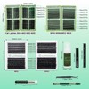 1584pcs D Curl 10 Styles DIY Eyelash Extension Kit, Mix