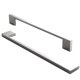 FURNIWARE 5 Pack Cabinet Pull,Brushed Nickel Cabinet Handles,Hardware Drawer Pulls,Solid Aluminum Kitchen Cabinet Door Handles Pull-192mm(7.6 Inch) Hole Center