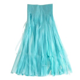 Homeford Paper Tassel Garland Banner, 13-Inch, 8-Piece (Blue)