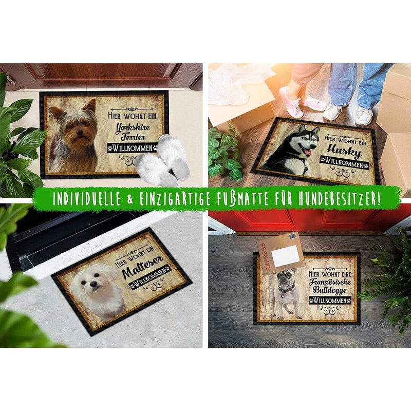 PR Print Royal Doormat Pets with Dog Picture Rhodesian Ridgeback