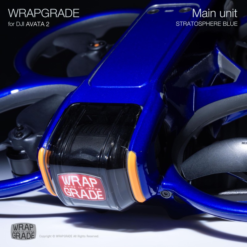 WRAPGRADE Skin Seal for DJI AVATA 2 (Stratosphere Blue)