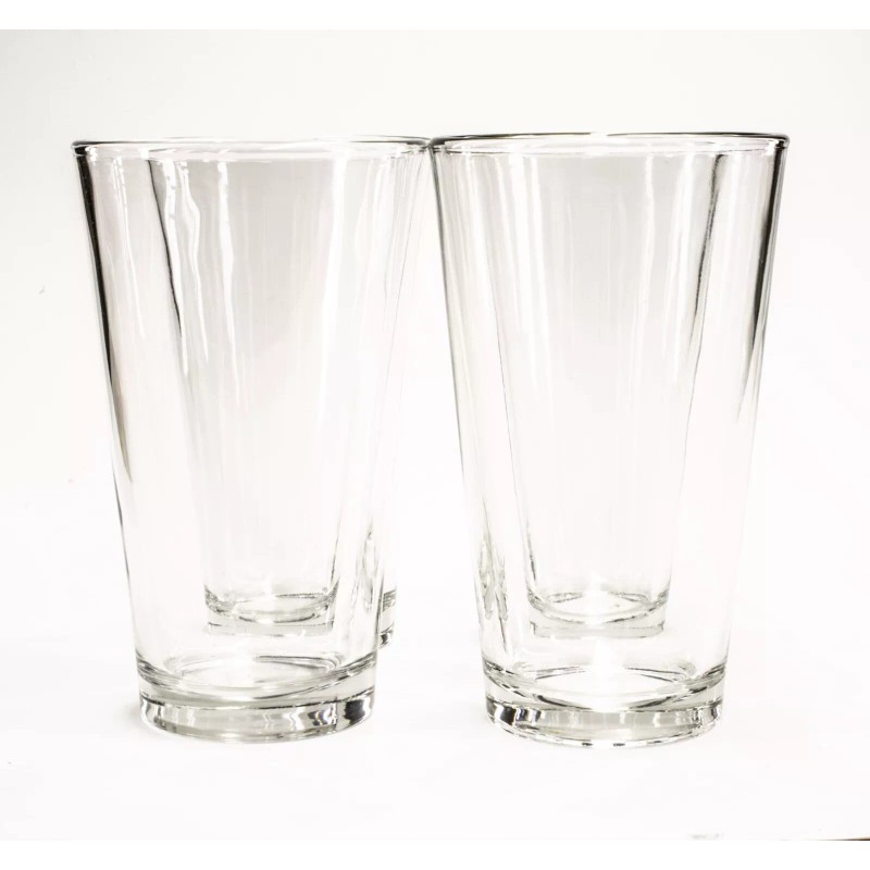 Libbey Tempered Mixing Glass Pint Glass 16 oz 2 Pack