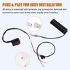 Dirt Bike Light Bar Kit USB switch + Mounting Bracket