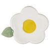 Tatara 030551 Chopsticks Rest, Camellia, Tsubaki Tsubaki, White, Mino Ware,
