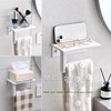 JOMANDAN 304 Wall Mounted Toilet Paper Holder, Toilet Paper Phone