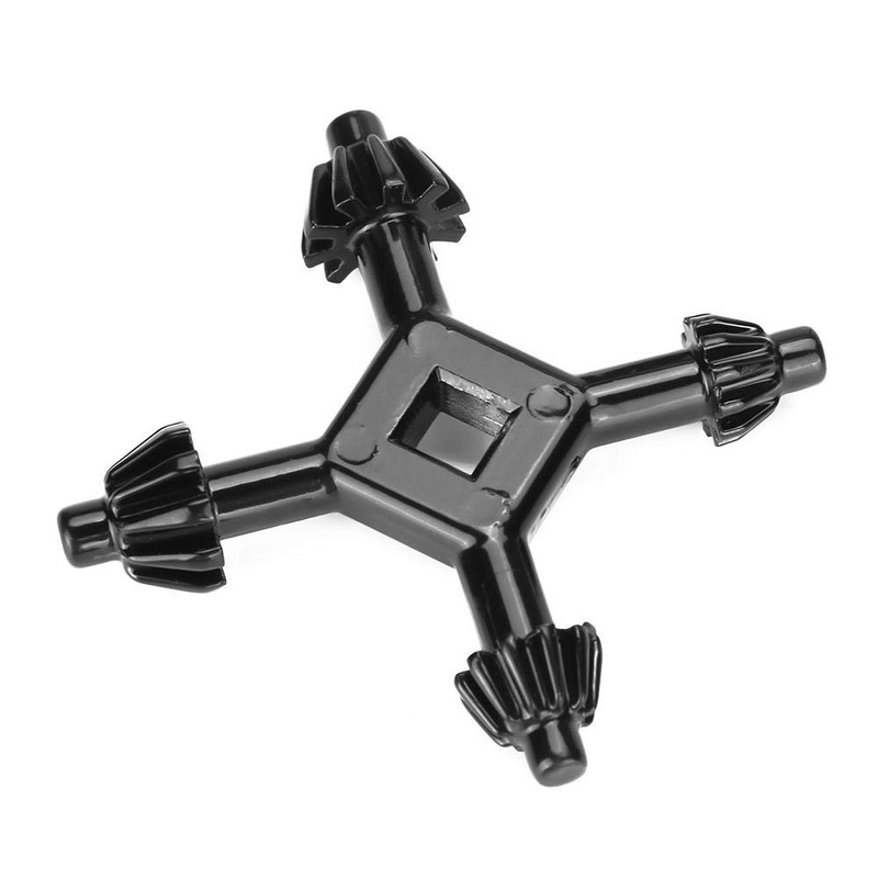 xuuyuu Drill Chuck Key, 4 in 1 Chuck Handle, Multi-functional,