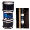 Fernco QwikFix Broken Pipe 4" Coupling Repair Kit for Plastic,