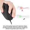 USB Wired Left Hand Vertical Mouse Ergonomic Gaming Mouse Wrist