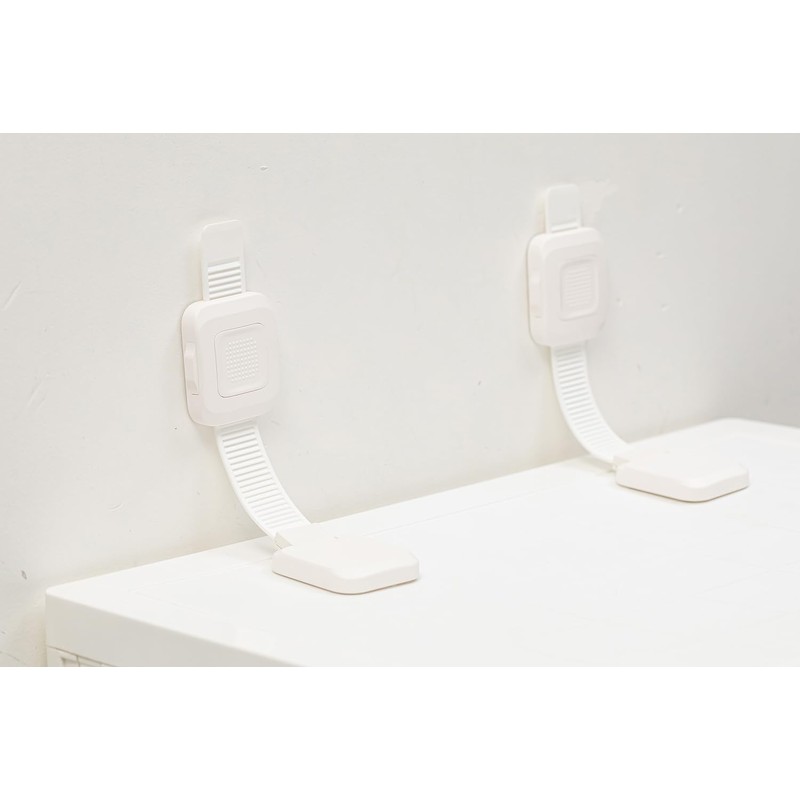 YEYA Upgraded No Drill Furniture Anchors for Baby Proofing, Anti-Tip