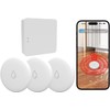 WiFi Water Sensor Alarm Water Leak Detector Sensor 4-Pack Wireless