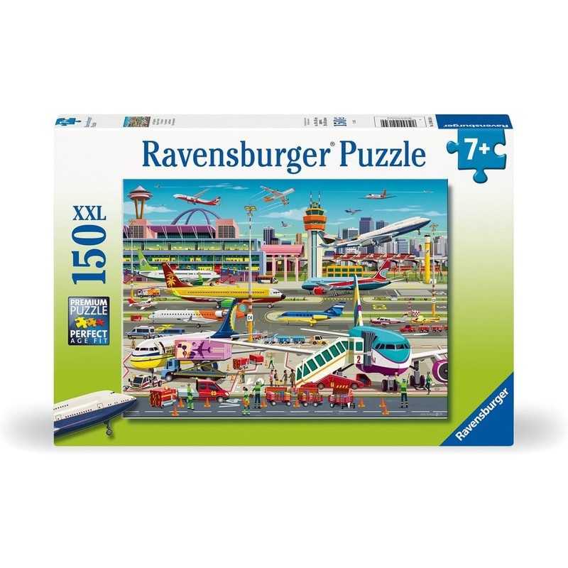 Ravensburger Airport Central 150 Piece XXL Jigsaw Puzzle for Kids