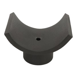 Jauarta Bottle Jack Adapter Saddle High Strength Hydraulic Lifting Axle Saddle for 3in Tube Black