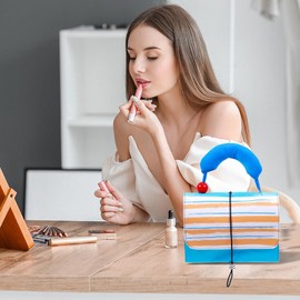 Travel Makeup Bag,Foldable Toiletry Bag with Detachable Pouches | Foldable Roll-Up Cosmetic Organizer Waterproof Make up Pouch for Men, Girls & Bathroom