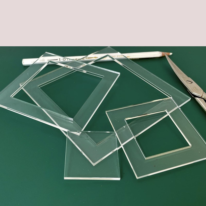 Patchwork 4 Square Templates | Laser Cut Acrylic Guide |