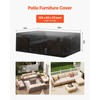 Heavy Duty 420D Waterproof Outdoor Patio Furniture Cover Large Rectangular