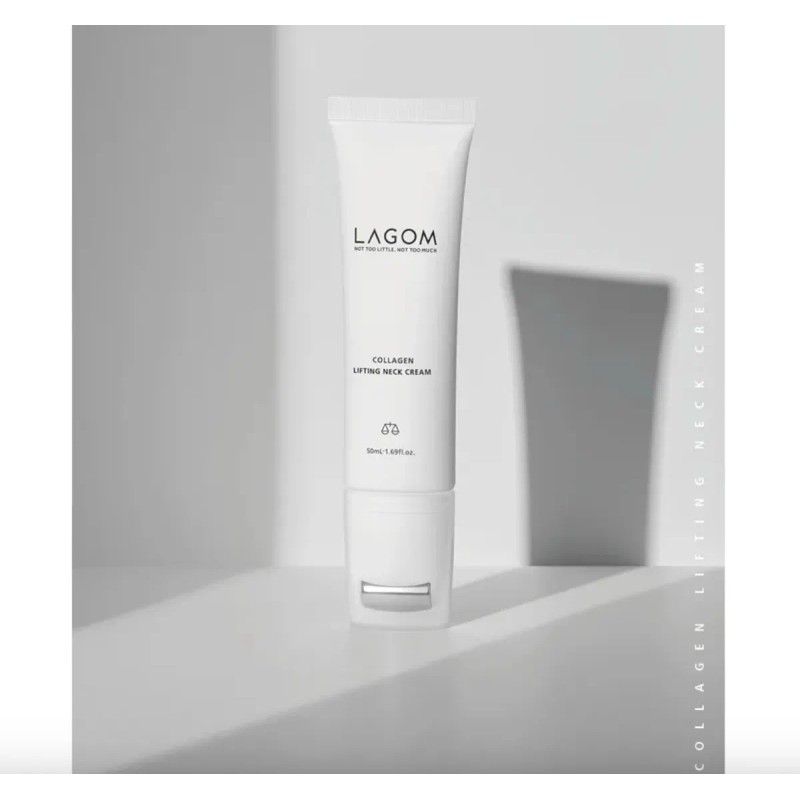 Lagom Collagen Lifting Cream 50 Ml Crema Cuello Kbeauty