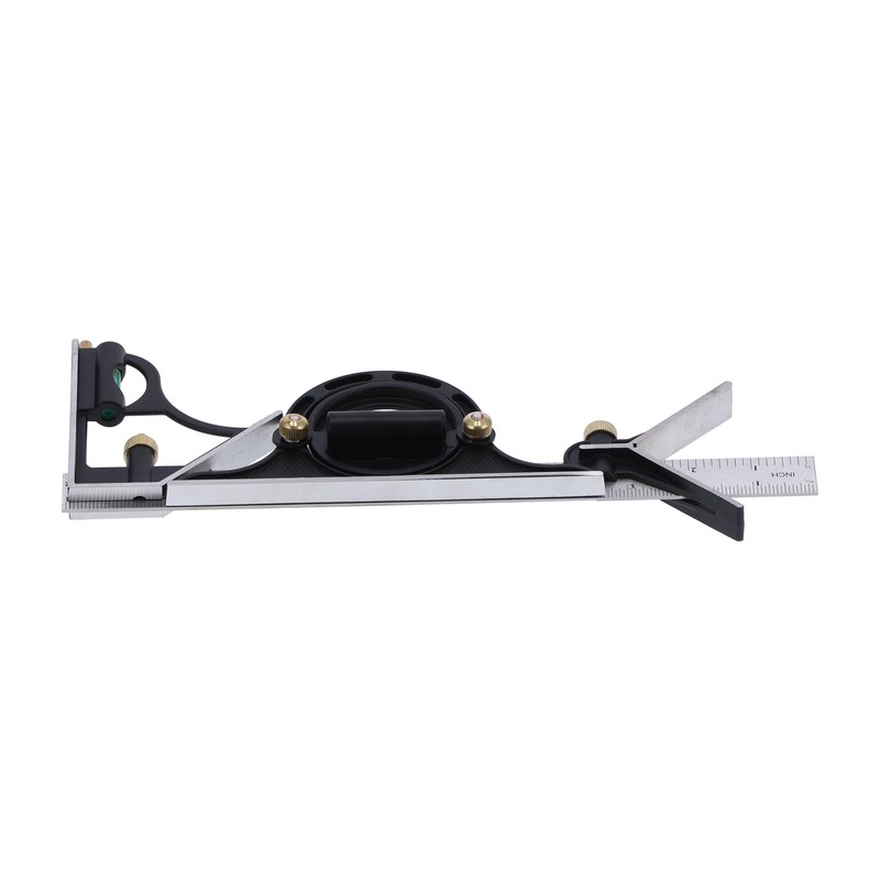 Combination Ruler Stainless Steel Caliper Protractor Angle Guage Woodworking Measure