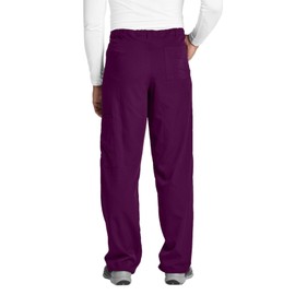 Grey's Anatomy 0203 Men's Utility Pant (Wine, Medium)