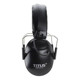 TITUS EB2 Low Profile Smart Series Electronic Noise Cancelling Hearing Protection, Noise Management Earmuffs