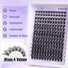ALICE Lash Clusters Wispy Eyelash Clusters 168pcs 10-18mm Cluster Eyelash