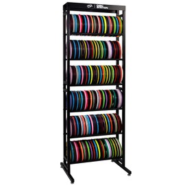 MVP Disc Sports Disc Station Disc Storage Rack (6 Shelf)