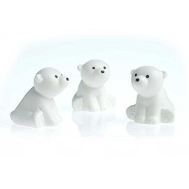 HAB & GUT -MC042-3 Polar Bears with Strong Magnets, Fridge Magnets