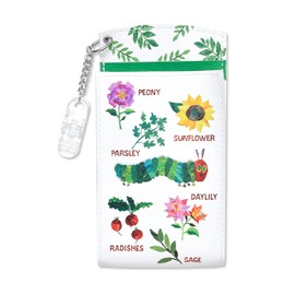 Eric Carl Chest Pocket Pen Case GARDEN FRIENDS Green [ST-CNEC0006]