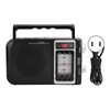 Multifunction Radio with LED Light Speaker Support Memory Card MMC