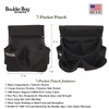 BOULDER Bag Pro 110 Professional Electrician Single Pouch. Black. Tool