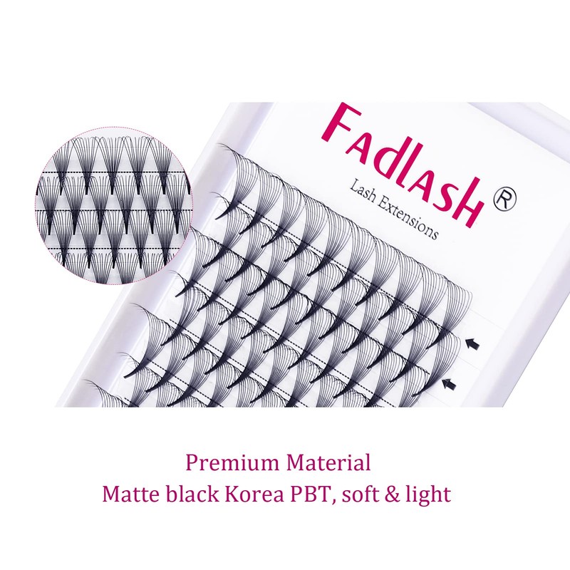 FADLASH Eyelash Extensions Pre Made Volume Lash Extensions C CC