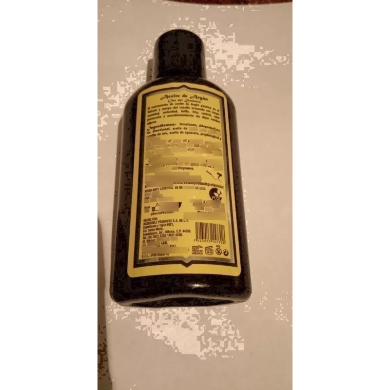 Incredible Aceite De Argán Oro Del Desierto 60 Ml