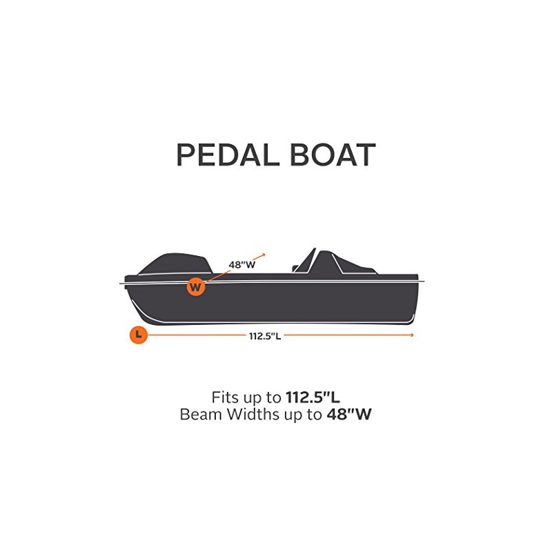 Classic Accessories Lunex RS-1 Pedal Boat Cover, Fits Pedal Boats