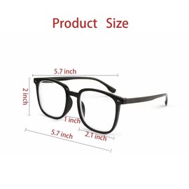 HDiGit Nearsighted Glasses for Women Men Distance Myopia Glasses Distance Glasses For Driving (colour-aa, -2.5)