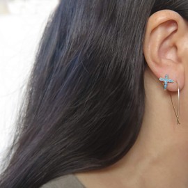 Gold Filled Sterling Silver Modern Minimalist Large Ribbon Twisted Earrings Nickel Lead Free Handmade In California