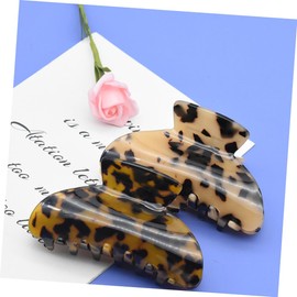 FOMIYES Elegant Vintage Style 2pcs Acetate Hair Claws Jaw Clips for Women's Headwear