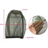 3 Pack Mosquito Prevention Head & Face Covering Mesh, Lightweight