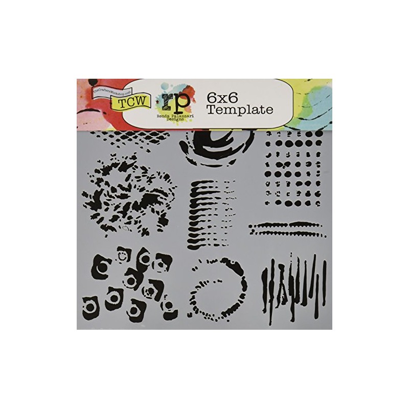 Crafters Workshop Impressions Crafter's Workshop Template, 6 by 6 CRAFTERS