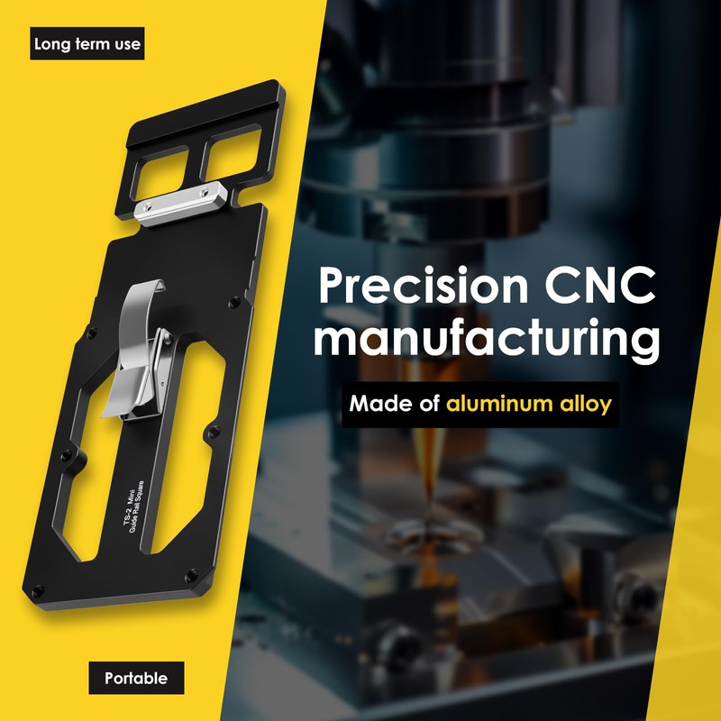 Aluminium Alloy Track Saw Square Guide Accurate Efficient Right Angle