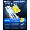Marsauto 9008/H13 Fog Bulbs, 9008 LEDs with Plug-N-Play Tech, Waterproof,