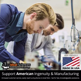 Ideal Sciences Temp Stick WiFi Temperature & Humidity Sensor 24/7 Monitoring & Alerts (White)