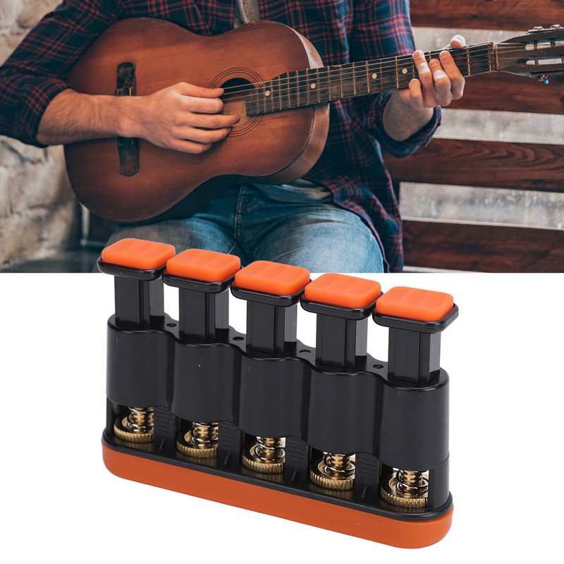 Finger Strengthener 3 to 8.5 Lbs Tension Adjustable Soft Button