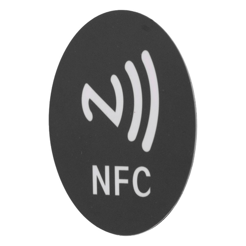 20 Pcs ID5200 NFC Stickers Adhesive Label Round 40mm Anti