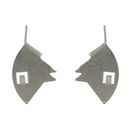 WRS Left & Right Hand Window Screen Metal Knife Latch Sets - 5 Pairs